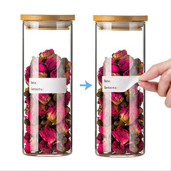 120pcs Removable Refrigerator Food Storage Paper Stickers Pantry Date Labels