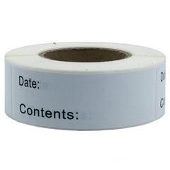 120pcs Removable Refrigerator Food Storage Paper Stickers Pantry Date Labels