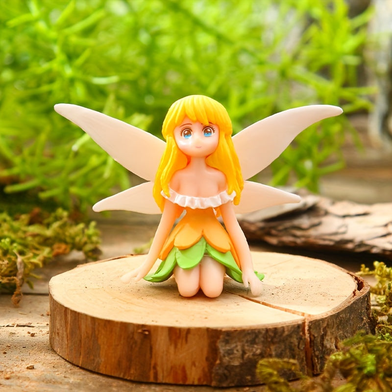 Mini Fairy Resin Crafts Desktop Ornament DIY Wedding Cake Decoration
