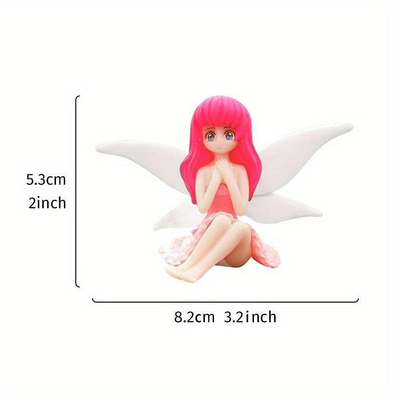 Mini Fairy Resin Crafts Desktop Ornament DIY Wedding Cake Decoration