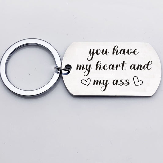 Funny Creative Key Chain Pendant Bag Ornament Valentines Gift