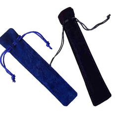 10pcs Plush Cloth Pen Bag Double Sided Velvet Pen Pouch