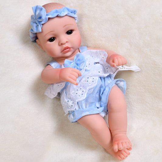 Realistic Reborn Doll Silicone Vinyl 3D Skin Art Lifelike Newborn Doll