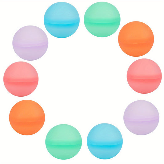 24pcs Reusable Water Balloons Pool Beach Water Toys For Boys And Girls