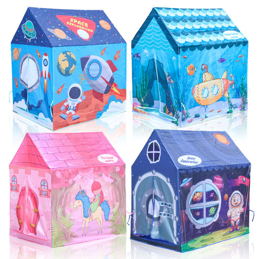 Space Rocket Tent Play House Indoor Outdoor Game House