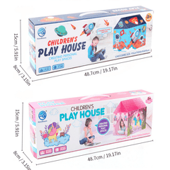 Space Rocket Tent Play House Indoor Outdoor Game House