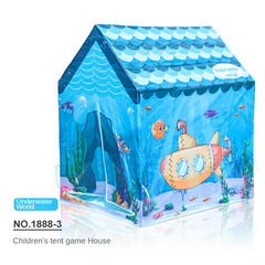 Space Rocket Tent Play House Indoor Outdoor Game House
