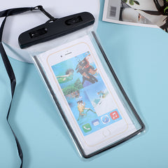 2pcs Nightlight Phone Waterproof Bag 6 inch Case