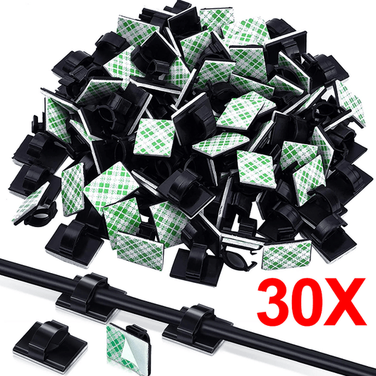 RV Desktop Cable Organizer Self-adhesive Wire Clip Punch