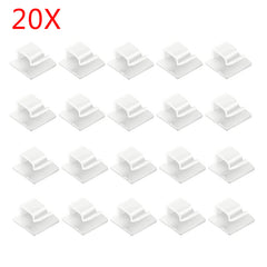 RV Desktop Cable Organizer Self-adhesive Wire Clip Punch
