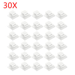 RV Desktop Cable Organizer Self-adhesive Wire Clip Punch