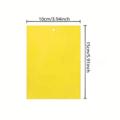 Double Sided Armyworm Board Yellow Insect Trap Board for Garden