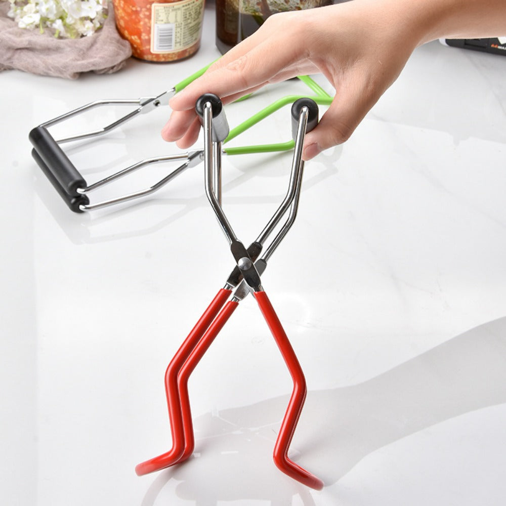 Canning Jar Lifter - Stainless Steel Anti-Scalding Tongs