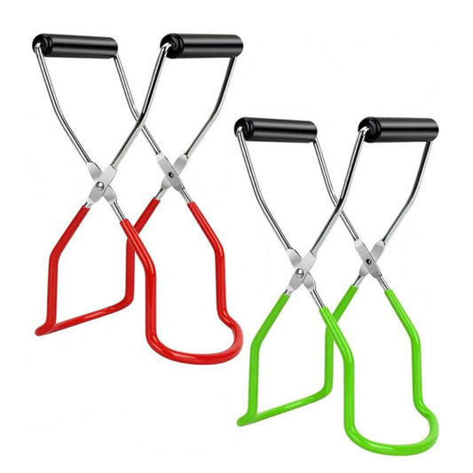 Canning Jar Lifter - Stainless Steel Anti-Scalding Tongs