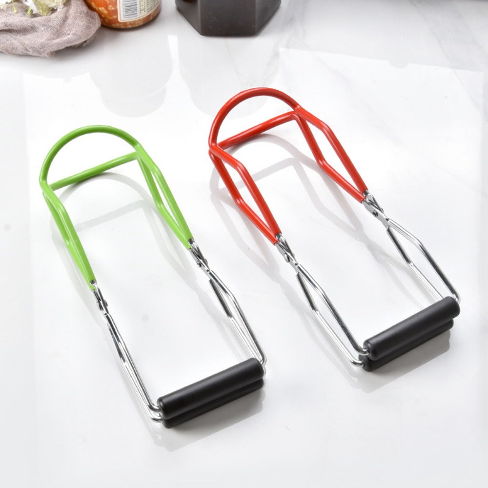 Canning Jar Lifter - Stainless Steel Anti-Scalding Tongs