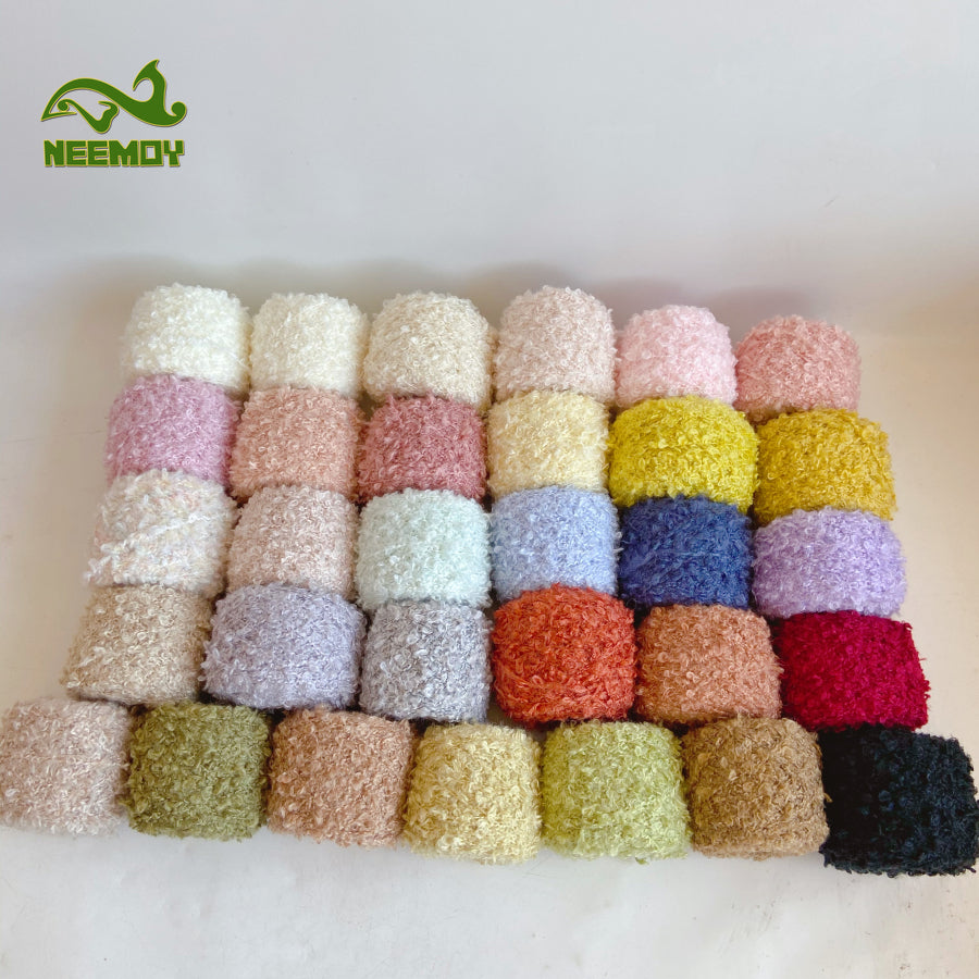 Wool Hoop Thread for DIY Knitting and Crocheting Soft Scarf Sweater Glove 50g