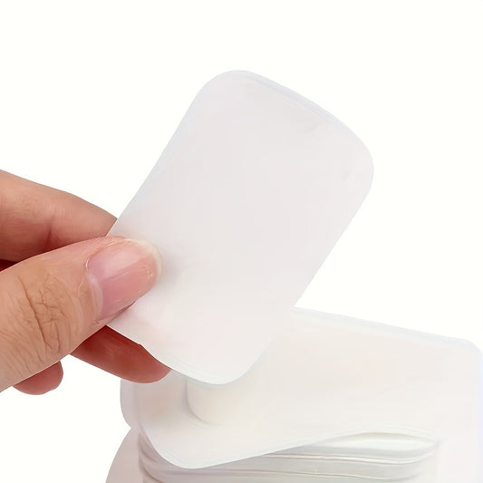 Portable Disposable Hand Washing Soap Mini Soap Sheets Camping