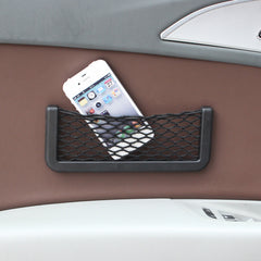 Stylish Mesh Seat Side Storage Bag for Phone and Sundries