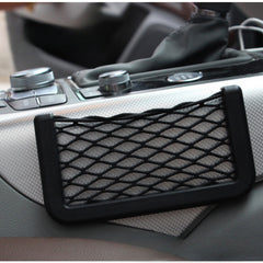 Stylish Mesh Seat Side Storage Bag for Phone and Sundries