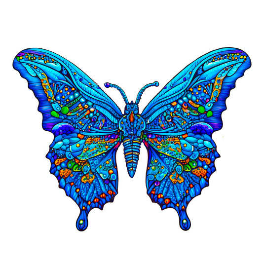 Colorful Butterfly Wooden Jigsaw Puzzles For Adults Kids