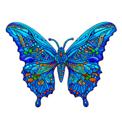 Colorful Butterfly Wooden Jigsaw Puzzles For Adults Kids