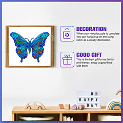 Colorful Butterfly Wooden Jigsaw Puzzles For Adults Kids