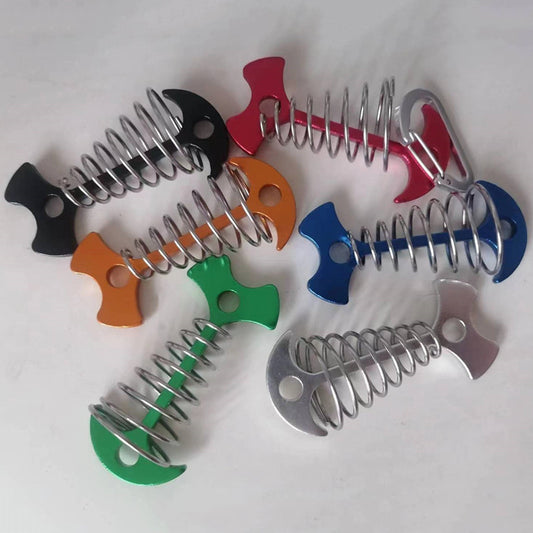 Adjustable Deck Anchor Peg Wind Rope Fixed Buckle Canopy Fixed Hook