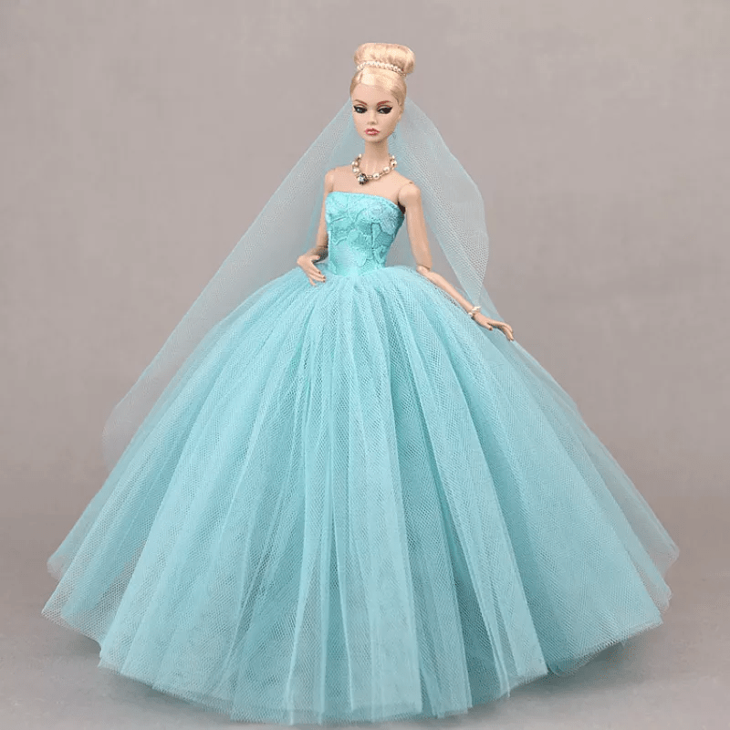 Fairy Princess Wedding Dress Doll Clothes