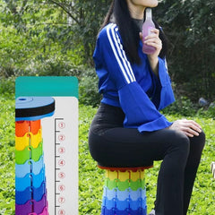 Outdoor Retractable Folding Stool Portable for Camping Hiking BBQ
