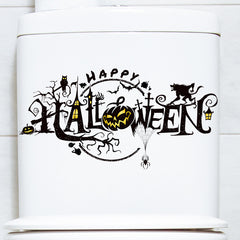 Halloween Decoration Sticker Horror PVC Window Glass Sticker Waterproof