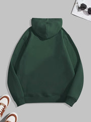 Men's Graphic Pullover Hoodie With Kangaroo Pocket