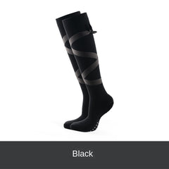 Women's Lace up Tennis Yoga Compression Stockings Elastic Badminton Socks