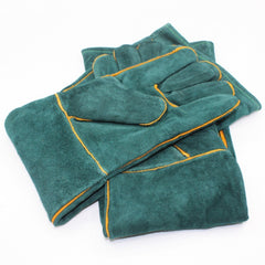 Bite Resistant Leather Dog Training Gloves - Protective Gloves