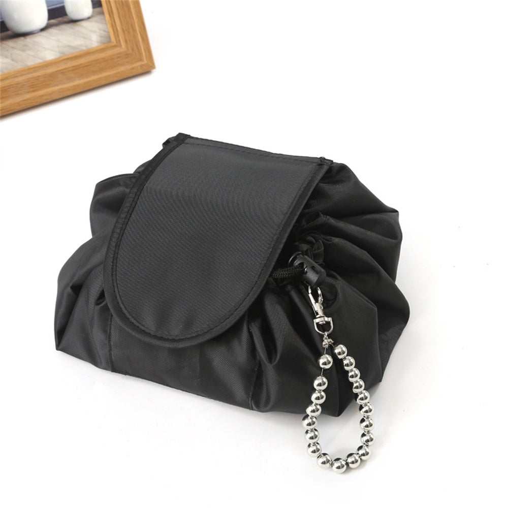 Large Capacity Drawstring Makeup Bag for Women Purse