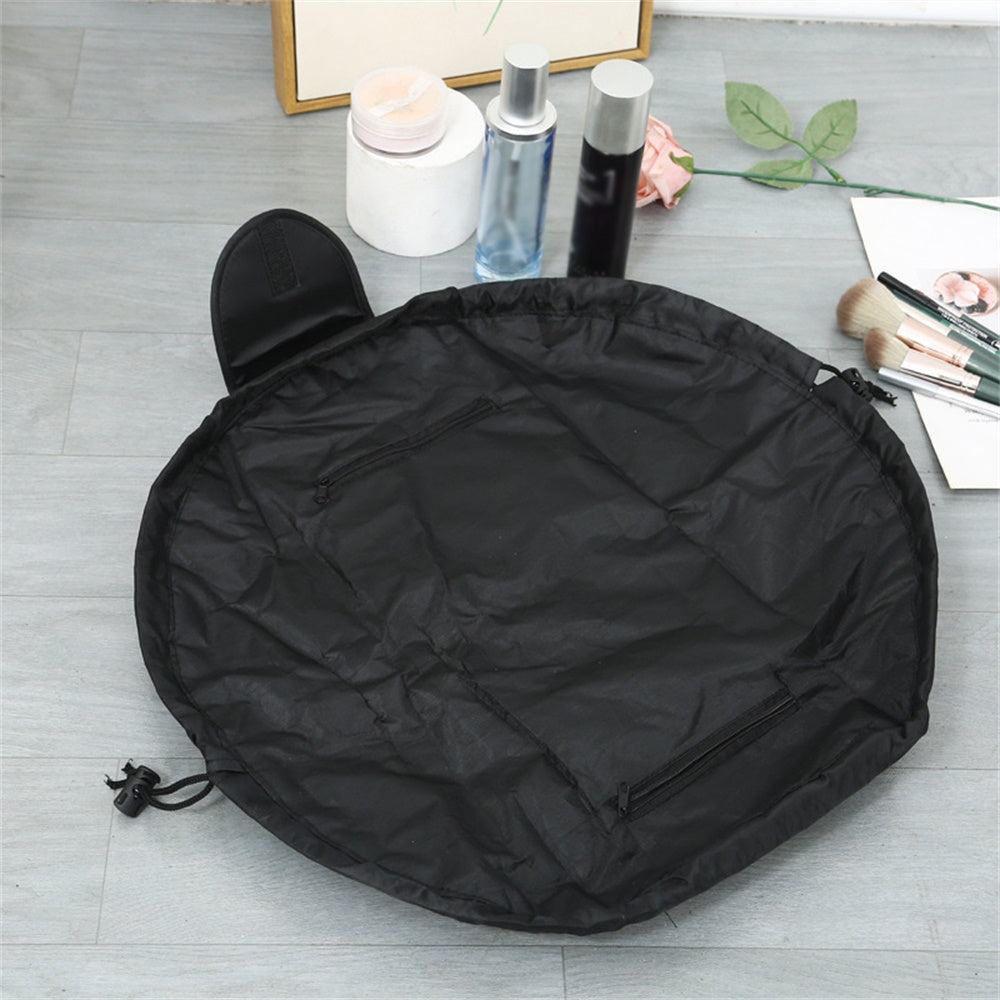 Large Capacity Drawstring Makeup Bag for Women Purse