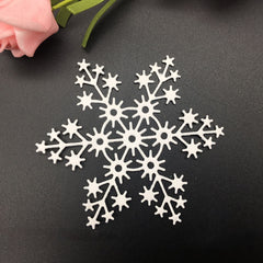 3pcs Big Snowflake Metal Cutting Dies Scrapbook Embossing For Paper Card Making