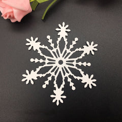 3pcs Big Snowflake Metal Cutting Dies Scrapbook Embossing For Paper Card Making