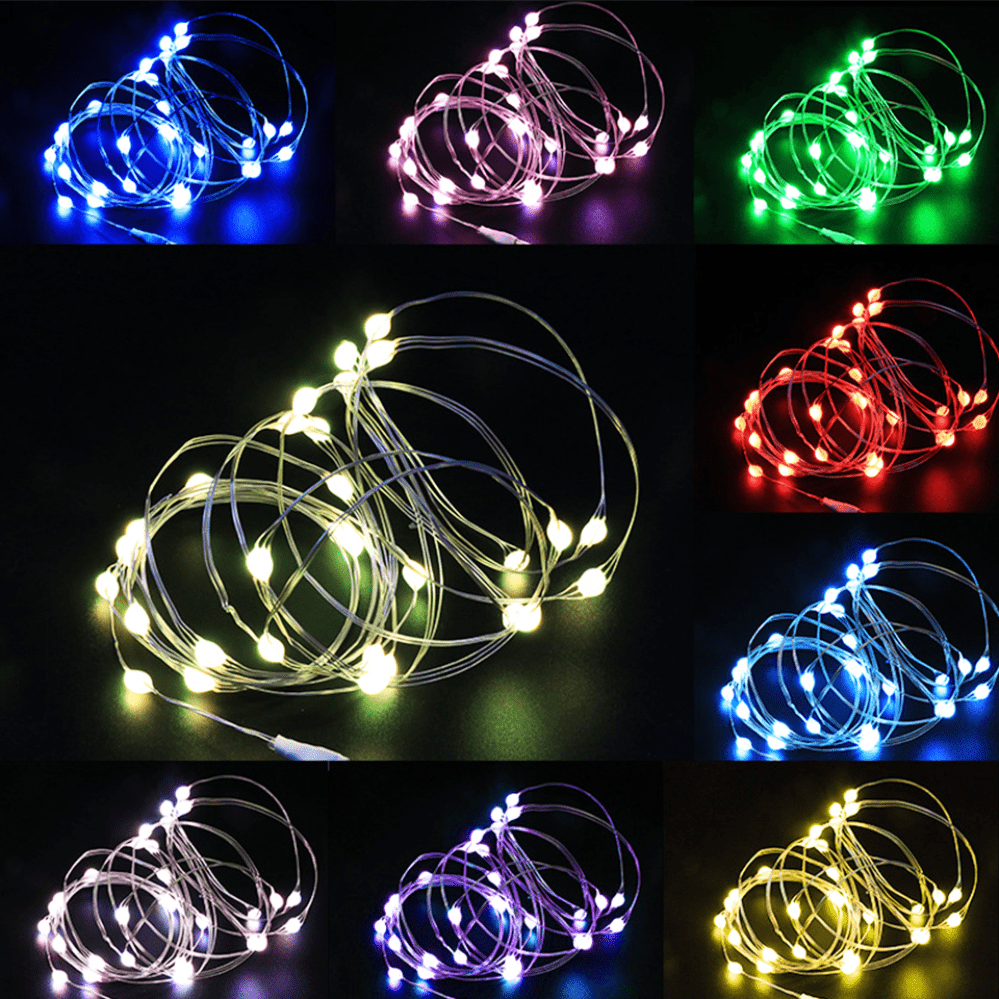 USB LED String Lights Waterproof Fairy Lights for Christmas Wedding Party