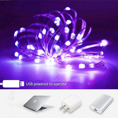 USB LED String Lights Waterproof Fairy Lights for Christmas Wedding Party