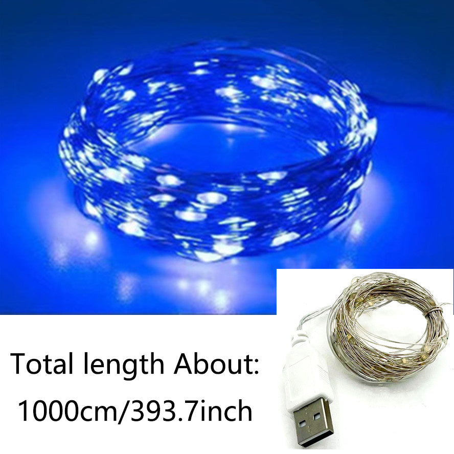 USB LED String Lights Waterproof Fairy Lights for Christmas Wedding Party