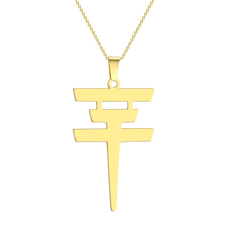 Stainless Steel Autumn/Winter Necklace Personalized Sweater Chain