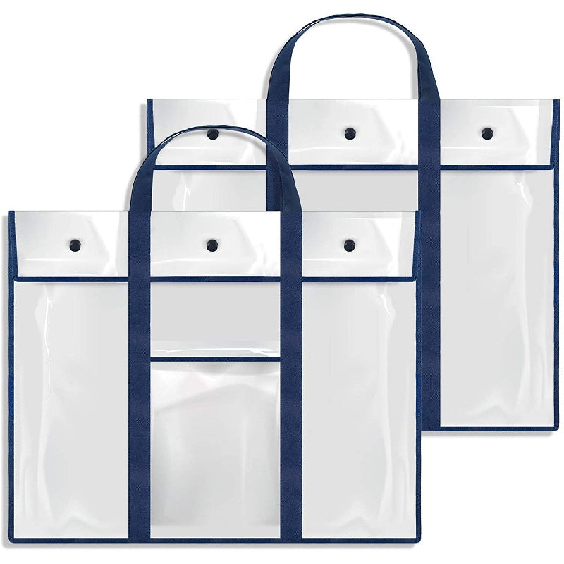 Large Capacity Drawing Board Bag, PVC File Storage Bag
