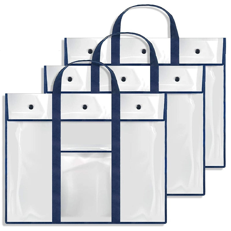 Large Capacity Drawing Board Bag, PVC File Storage Bag