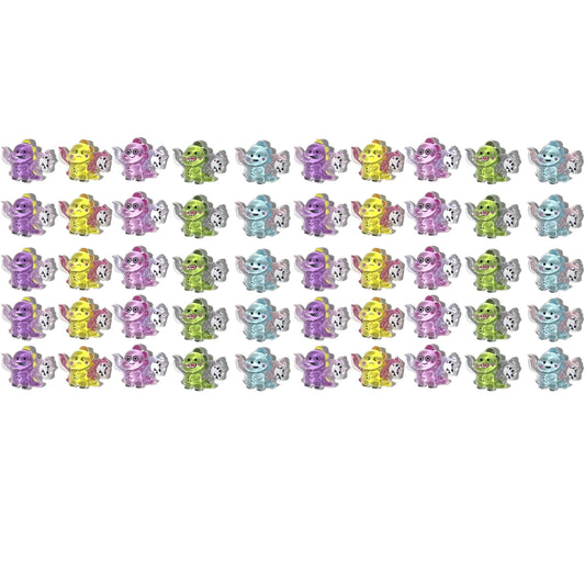 20-100pcs Dinosaur Carry Wolf Charms Nail Art Jewelry Mini Resin Accessories