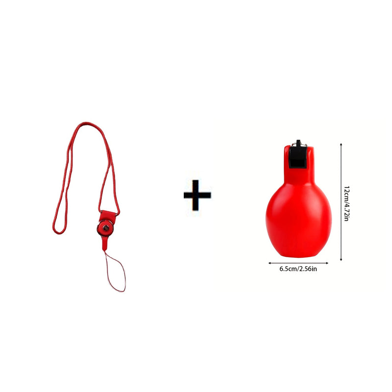 Hand Squeeze Whistle - Survival Alert with Lanyard