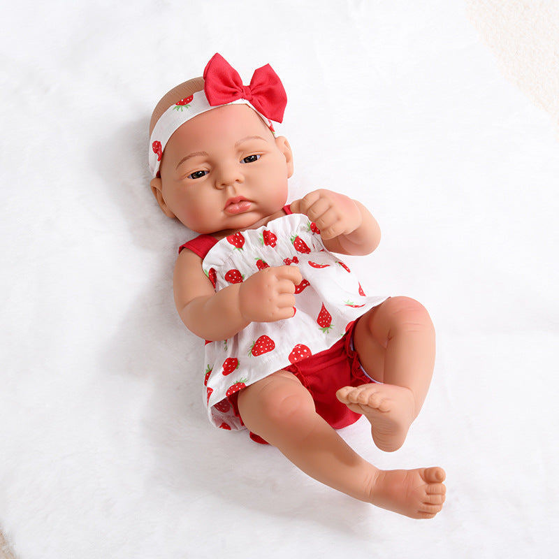 Reborn Baby Doll Lifelike Vinyl Doll For Girls Birthday Gift