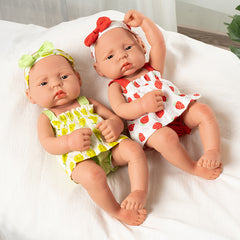 Reborn Baby Doll Lifelike Vinyl Doll For Girls Birthday Gift