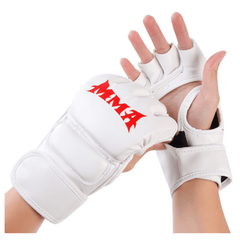 MMA Boxing Gloves Half Finger Training Mitts Halloween