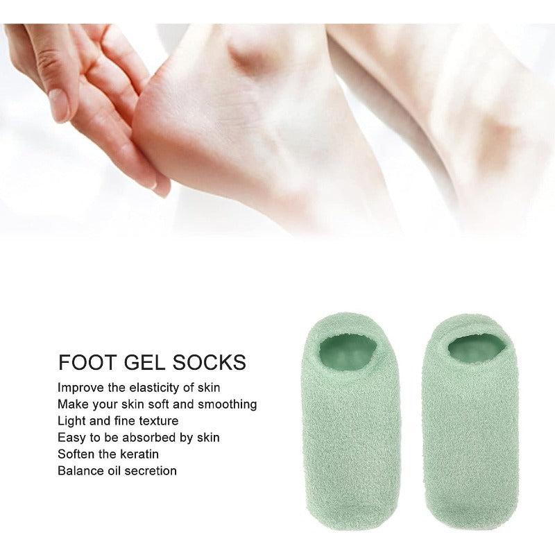 Moisturizing Gel Socks for Dry Cracked Feet