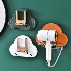 Hair Dryer Rack Bathroom Hair Dryer Storage Shelf Easy To Install